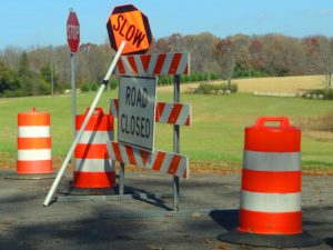 work zone speed limit in Fairfax when workers present