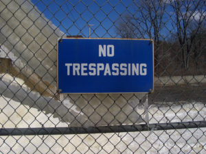 posting-no-trespassing-signs-on-anothers-property-without-permission-is-a-criminal-misdemeanor