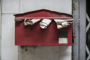 opening mail receptacle in Virginia